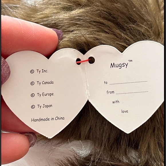 Ty Classics Collection “Mugsy” the Bernese Mountain Dog Plush - 12 inch - Picture 7 of 7